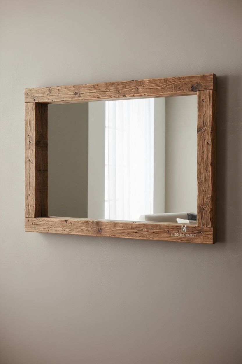 Oxford - Chunky Landscape Mirror