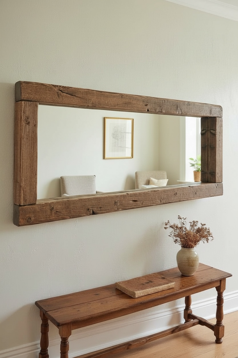Oxford - Chunky Landscape Mirror