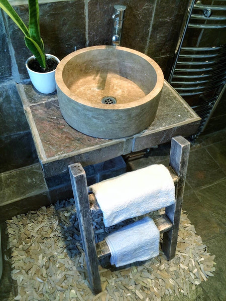 Country House Rustic Storage Ladders / Towel Holder