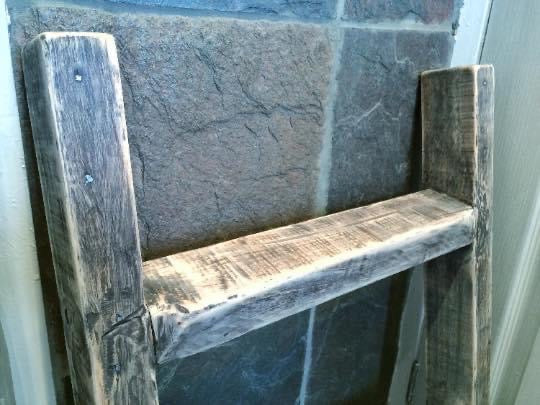 Country House Rustic Storage Ladders / Towel Holder