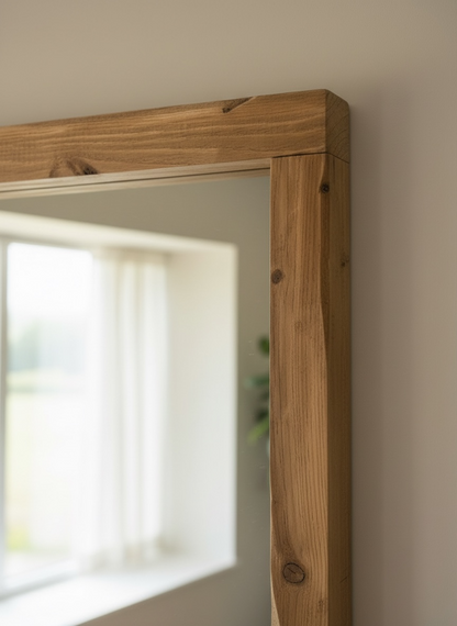 Langdale - Thin Frame Rustic Mirror