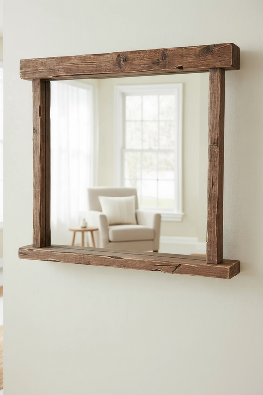 Ashford - Farmhouse Shelf Mirror