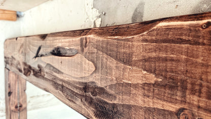 Wide Frame Portrait Freestanding Mirror - Available in Multiple Finishes