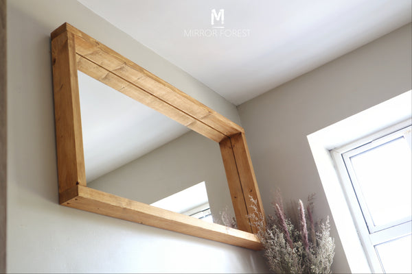 Rustic mirror