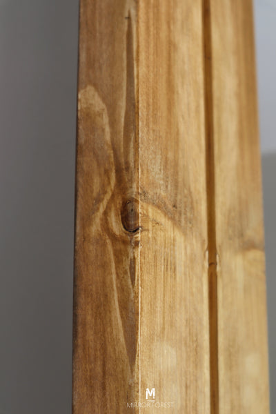 wood mirror